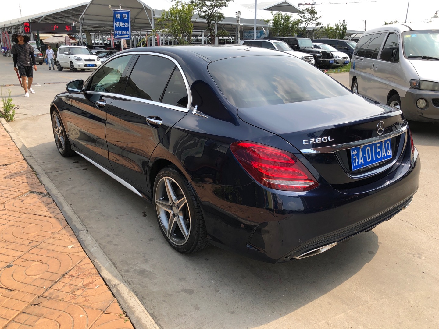 奔驰奔驰c级2015款 奔驰c级 c260l 运动型 (已售)(初检)